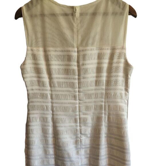 STUDIO I Ivory Pearl Sheath Dress - Picture 3 of 10